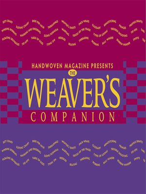cover image of The Weaver's Companion